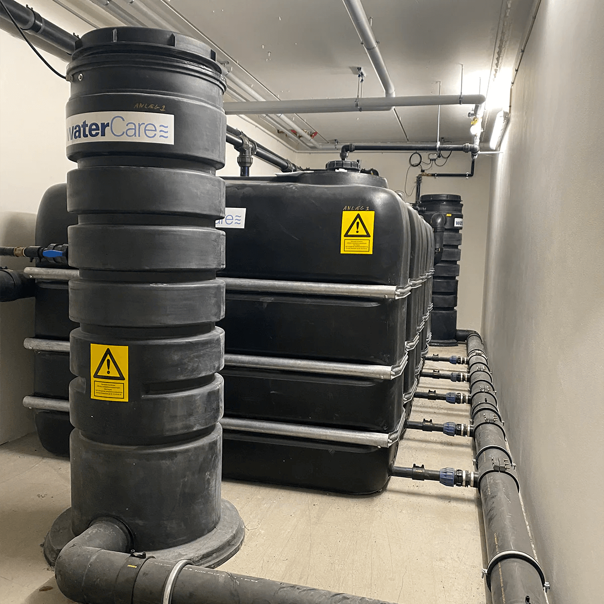 Regnvand til toiletskyl og tøjvask