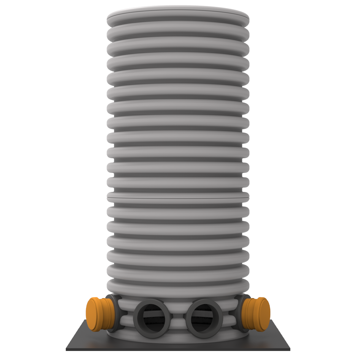 Fördelningsbrunn med 2-6 utgångar